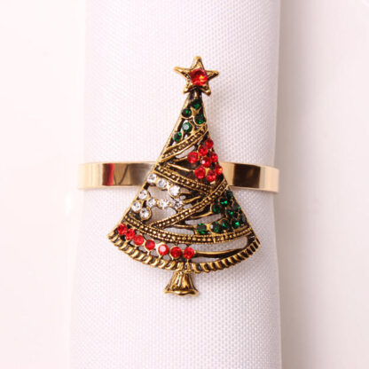 1PC Merry & Bright colorful napkin ring holder - Image 4