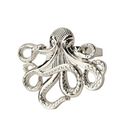 Nautical Napkin Rings with Cut Sea Creatures - Image 5