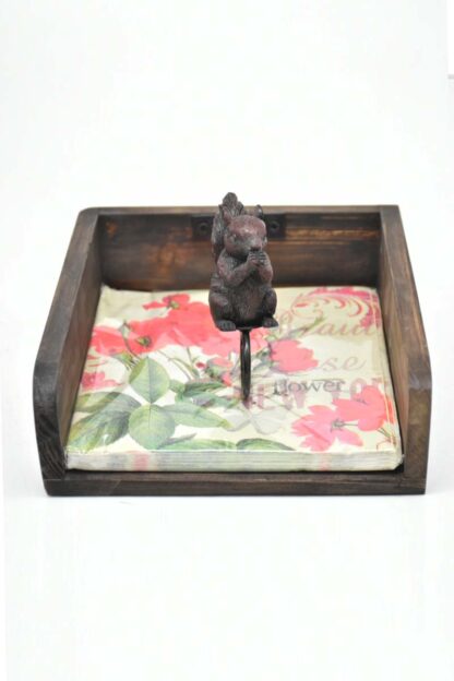 Cute Squirrel Tissue Holder - Image 2