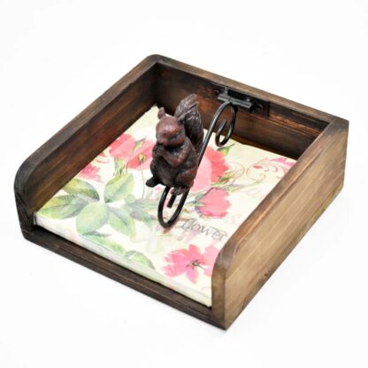 Cute Squirrel Tissue Holder - Image 3