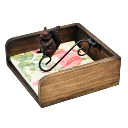 Cute Squirrel Tissue Holder - Image 4