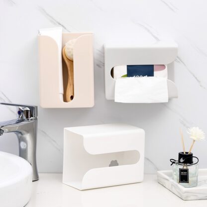 Wall-Mounted Tissue Box Cover