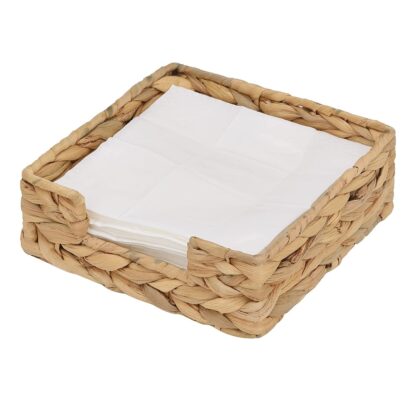 Wicker Napkin Holder for Cocktail Napkins - Image 2