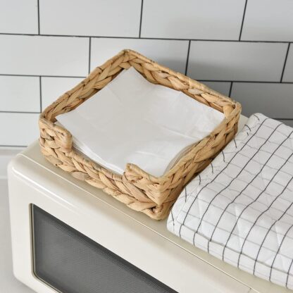 Wicker Napkin Holder for Cocktail Napkins - Image 3