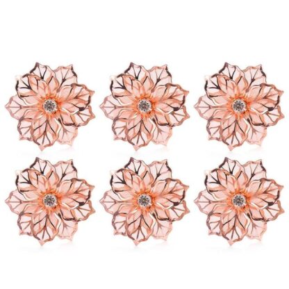 stylish Flower Napkin Rings - Image 7
