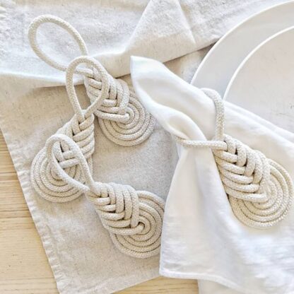 Cotton Rope Napkin Ring