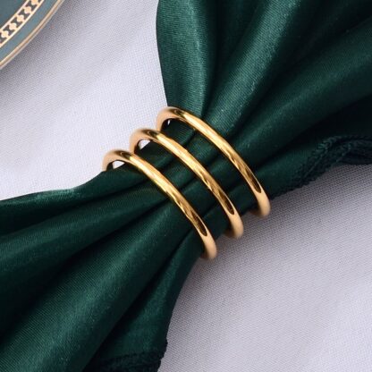 Opulent Napkin Rings Set