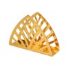 Stylish Gold Color Metal Napkin Holder - Image 2