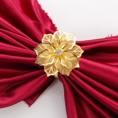 stylish Flower Napkin Rings