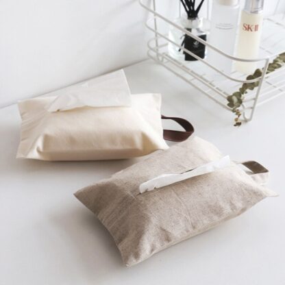 Hanging Cloth Tissue Holder - Image 2