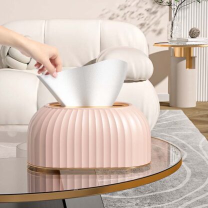 Nordic Striped Tissue Holder - Image 4