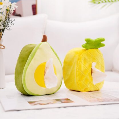 Plush Fruit Tissue Cover - Image 4