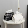 Luxe Marble Tissue Container