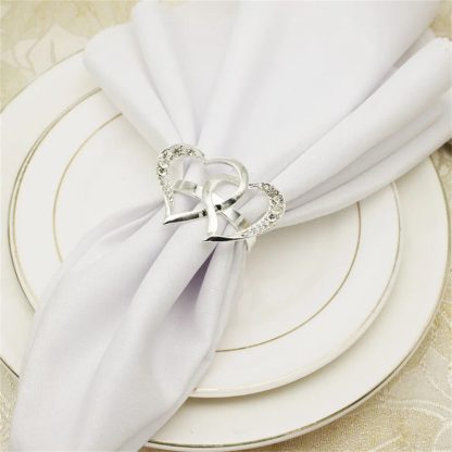 Wedding Napkin Buckle Set - Image 3
