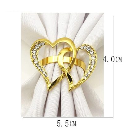 Wedding Napkin Buckle Set - Image 4