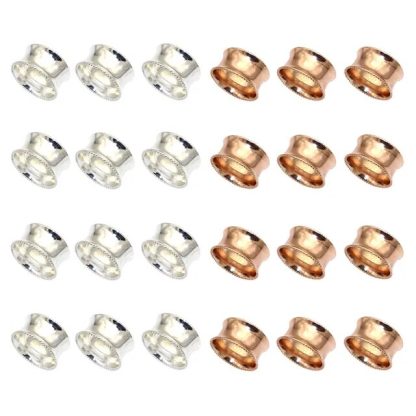 24Pcs Elegant Ring Napkin Holder - Image 7