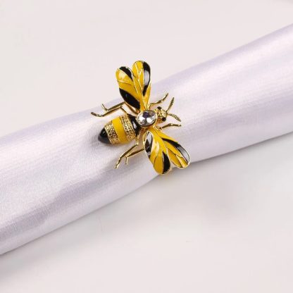 6Pcs Cute Flower Napkin Buckles - Image 4