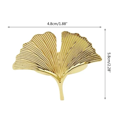 Ginkgo Leaves Napkin Rings - Image 5
