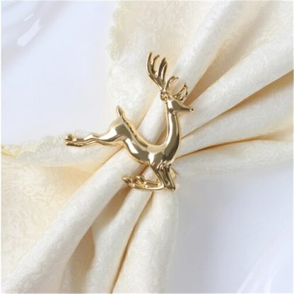 Christmas Deer Napkin Ring - Image 2