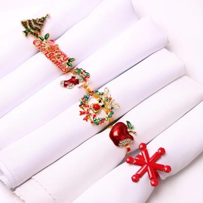 Christmas Metal Ring Tableware - Image 2