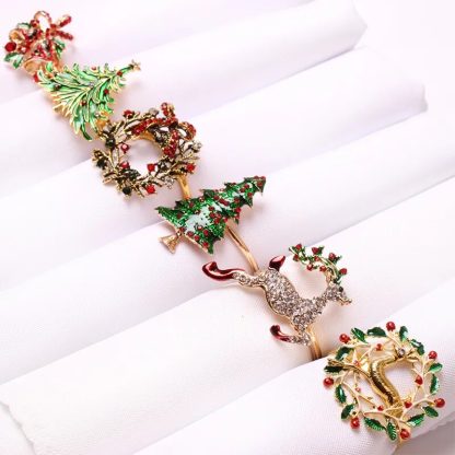 Christmas Metal Ring Tableware - Image 3