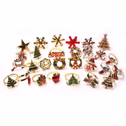 Christmas Metal Ring Tableware - Image 4