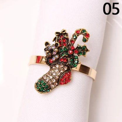 Christmas Metal Ring Tableware - Image 13