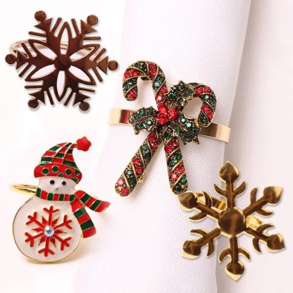 Christmas Metal Ring Tableware - Image 11