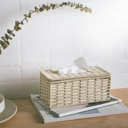 Cozy Knitted Tissue Holder - Image 7