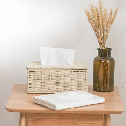 Cozy Knitted Tissue Holder - Image 5