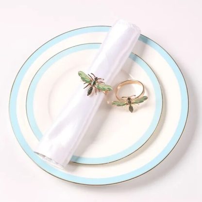 Rhinestone Dragonfly Napkin Holder - Image 4