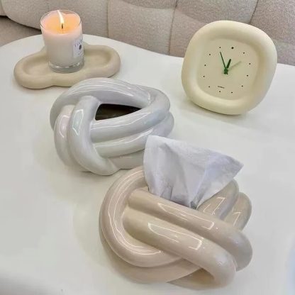 Artistic Knot Napkin Box - Image 6