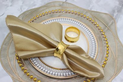 24Pcs Elegant Ring Napkin Holder - Image 3