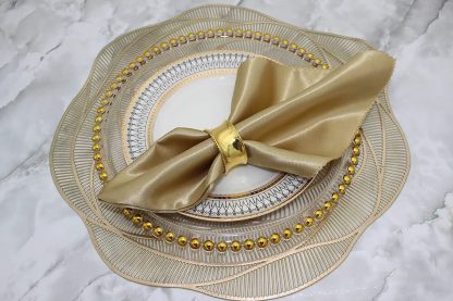 24Pcs Elegant Ring Napkin Holder - Image 2