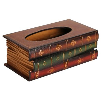 Vintage Book Tissue Box - Image 4