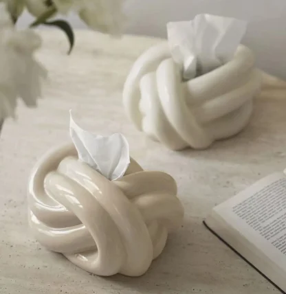 Artistic Knot Napkin Box