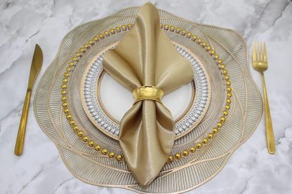 24Pcs Elegant Ring Napkin Holder - Image 4