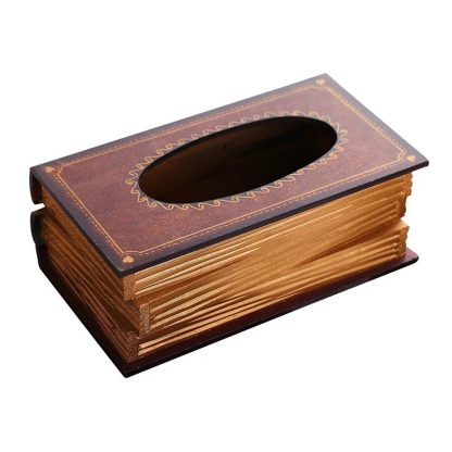 Vintage Book Tissue Box - Image 5