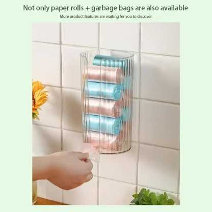 Transparent Wall-Mounted Tissue Box - Image 6