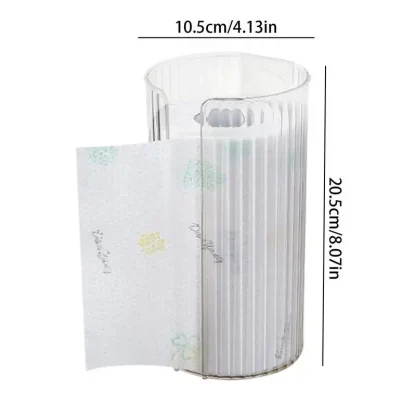 Transparent Wall-Mounted Tissue Box - Image 3