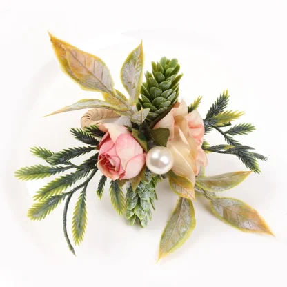 Beautiful Decorative Flower Napkin Rings - Image 3