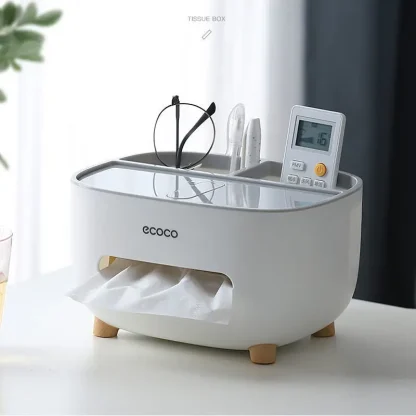 Office Organizer with Tissue Holder - Image 4