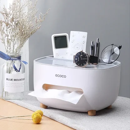Office Organizer with Tissue Holder - Image 2