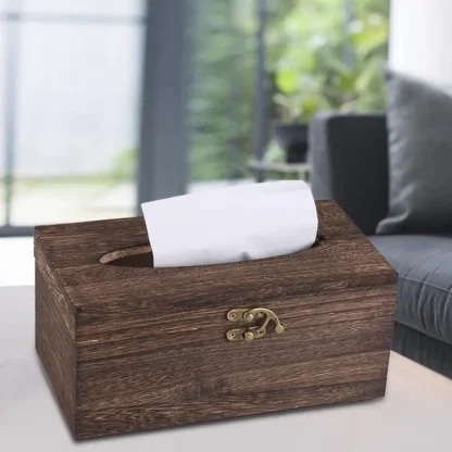 Retro Tissue Box with Lock