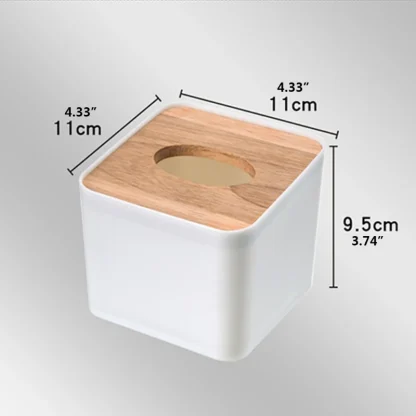 Dust-Proof Square Napkin Box - Image 4
